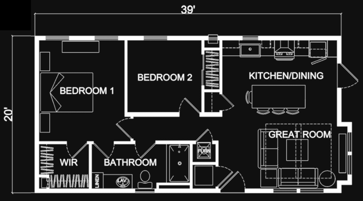 The Apex floor plan
