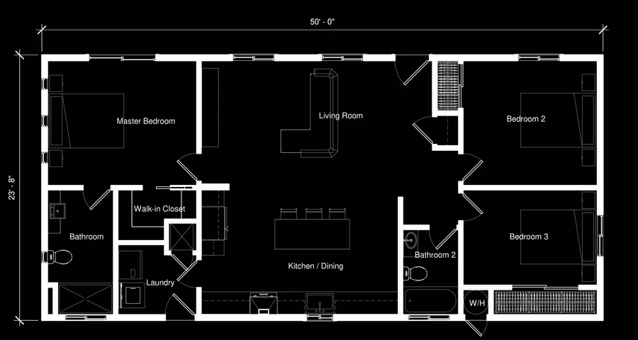 The Apogee floor plan