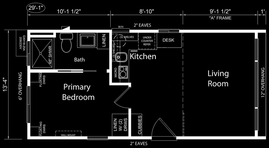 The Axis floor plan